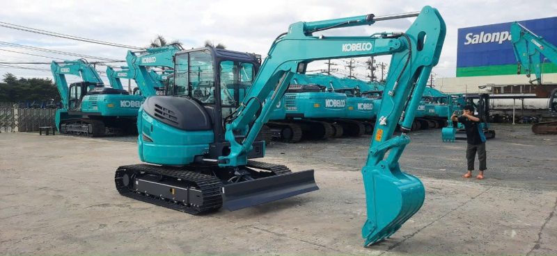 Thông số máy xúc mini Kobelco SK50P-6 5 tấn