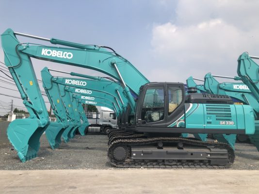 Giá máy xúc Kobelco SK330-10 mới