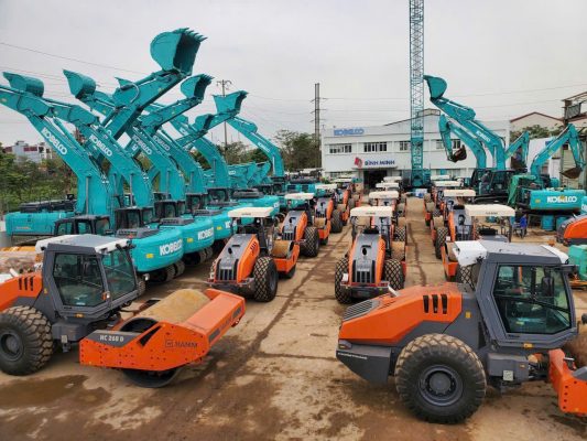 Giá máy xúc Kobelco mới 2026