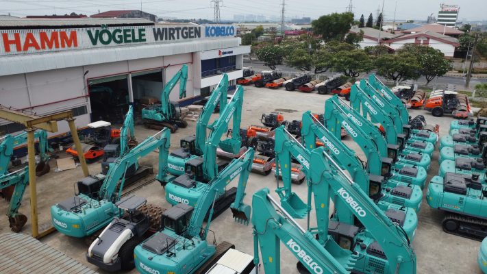 Các dòng máy xúc Kobelco mới tại Việt Nam