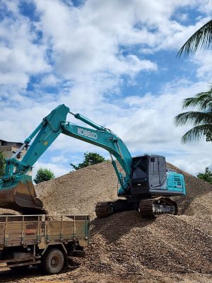 SK200-10 một giờ xúc được bao nhiêu khối