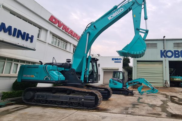 Giá máy xúc Kobelco SK380XDLC-10 gầu 1.9 m3