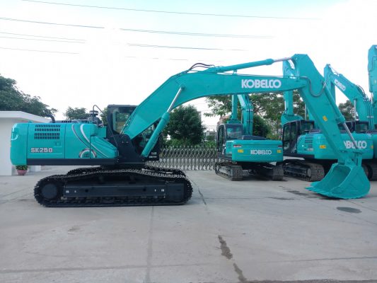 máy xúc Kobelco SK250.