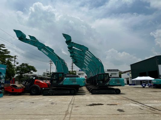 Các model máy xúc Kobelco mới tại Việt Nam